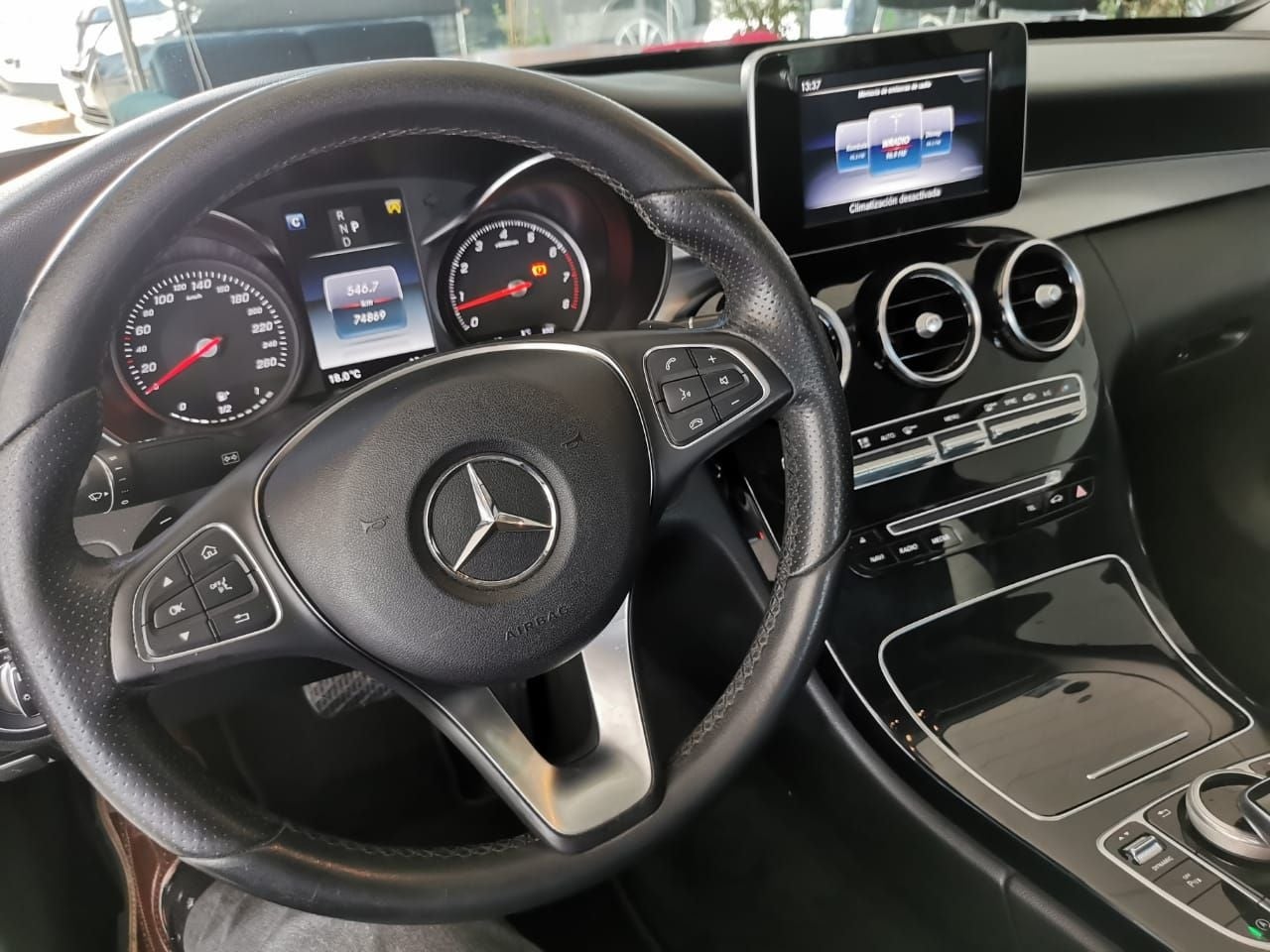 2018 Mercedes-Benz CLASE C 4 PTS C200 CGI SPORT 20T TA